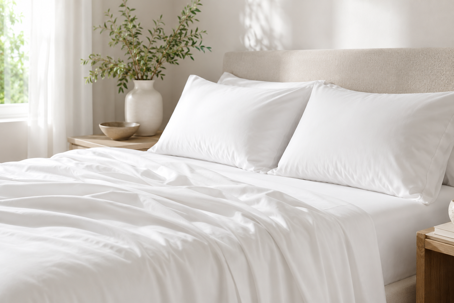 Silver grey bamboo sheets