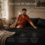 Black Bamboo Sheet Set • Super King