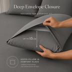 Grey Bamboo Sheet Set • King