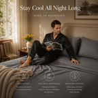 Grey Bamboo Sheet Set • King