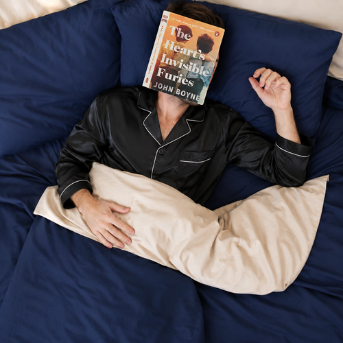 Navy Bamboo Sheet Set • Queen