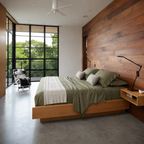 Olive Green Bamboo Sheet Set • Queen