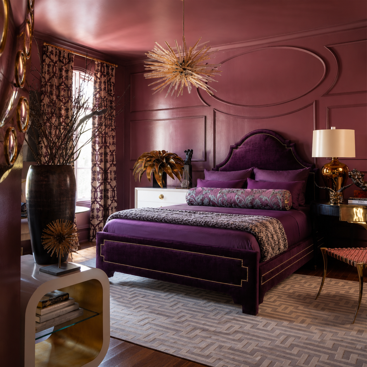 Purple Bamboo Sheet Set • Super King
