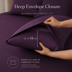 Purple Bamboo Sheet Set • King
