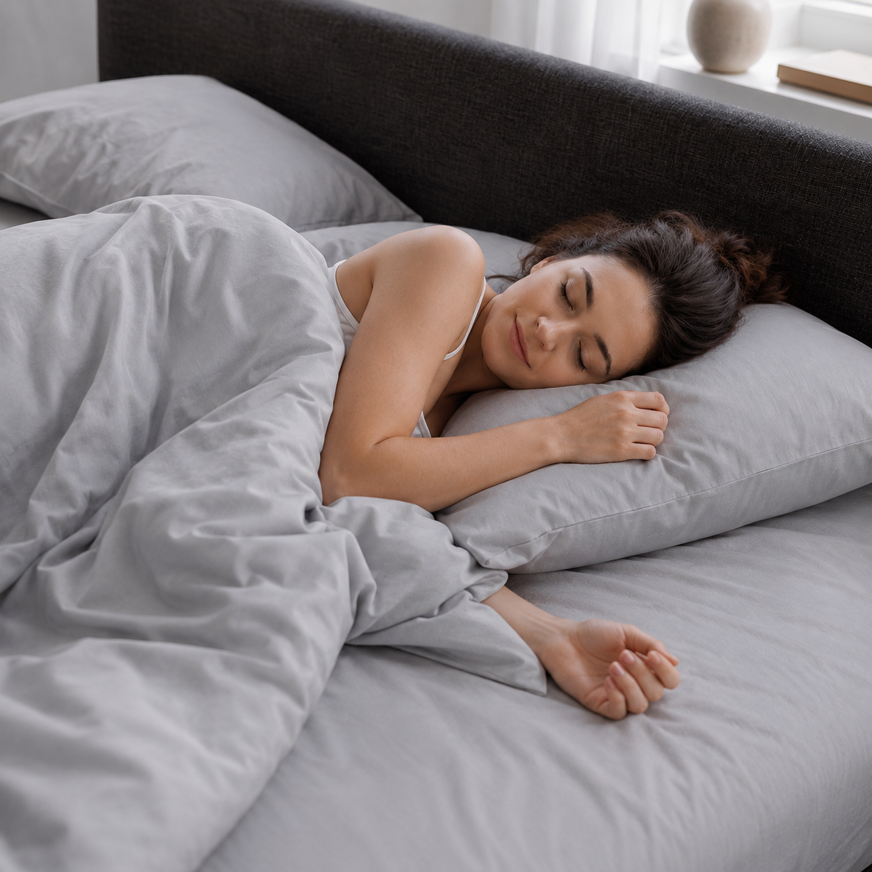 Silver Grey Bamboo Sheet Set • Double